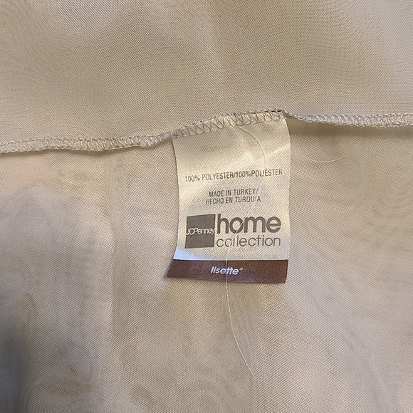 2 Sheer window scarves - Dove Grey - Picture 4 of 4